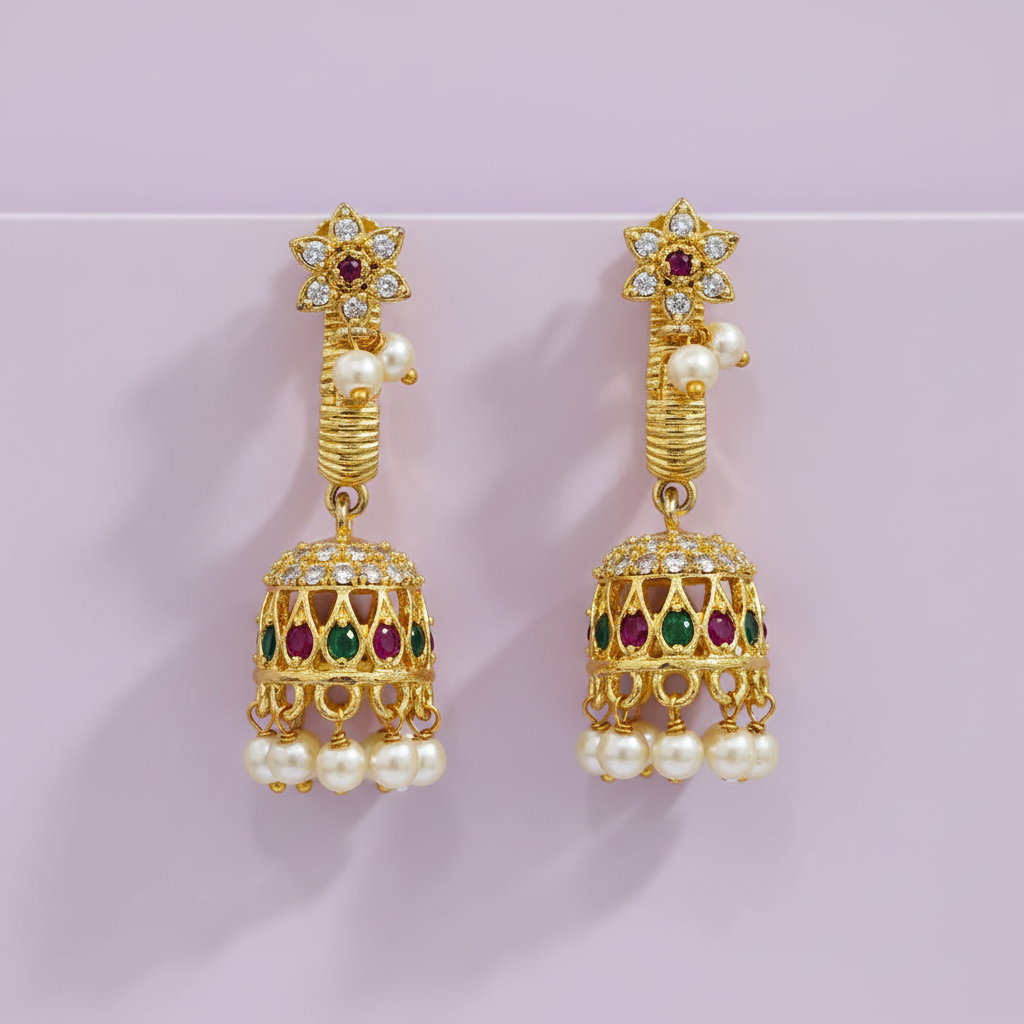 Premium AD Stone Earrings