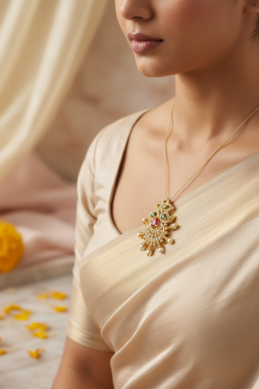 AD Premium Stone Pendant