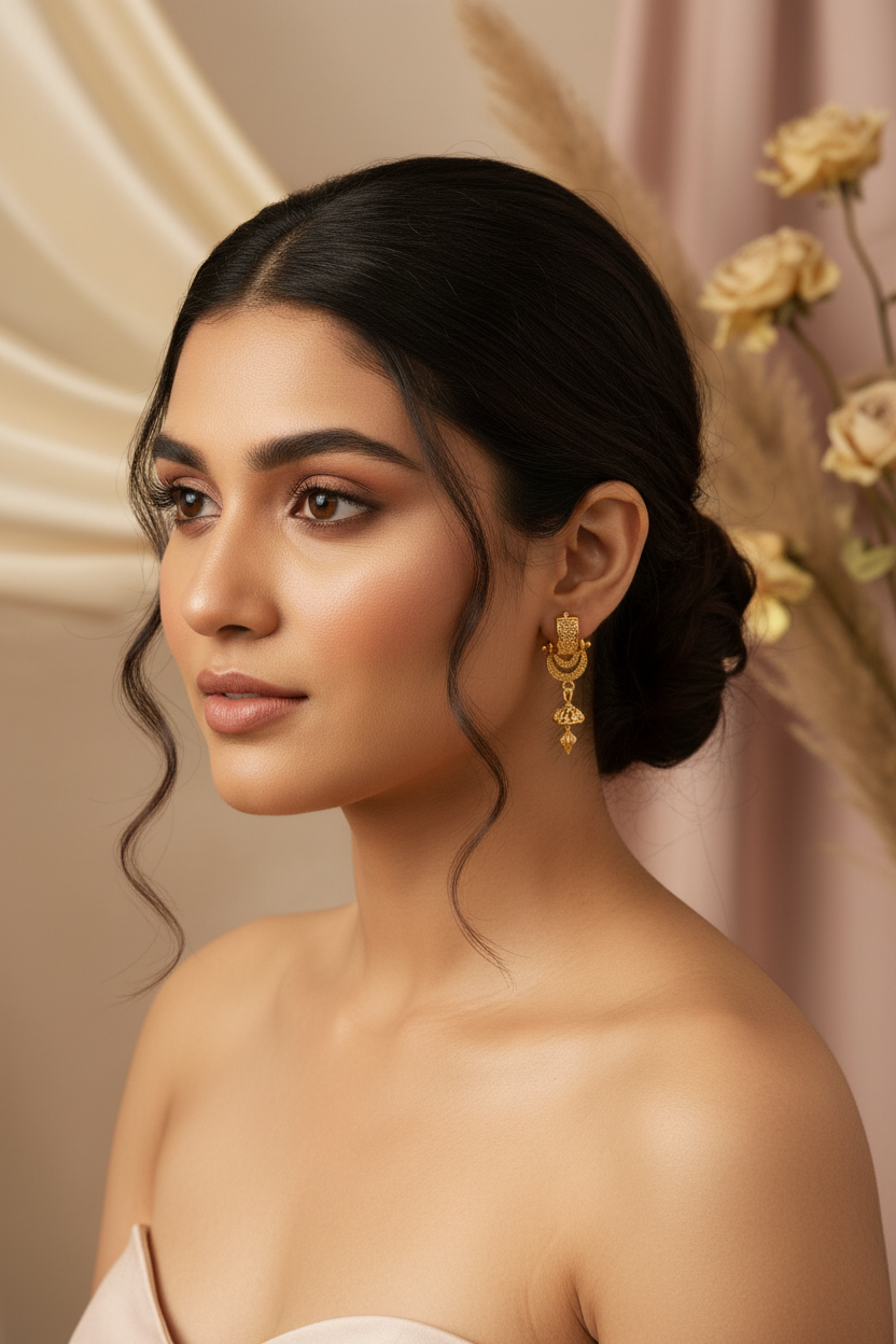 Premium Gold Drops Earrings