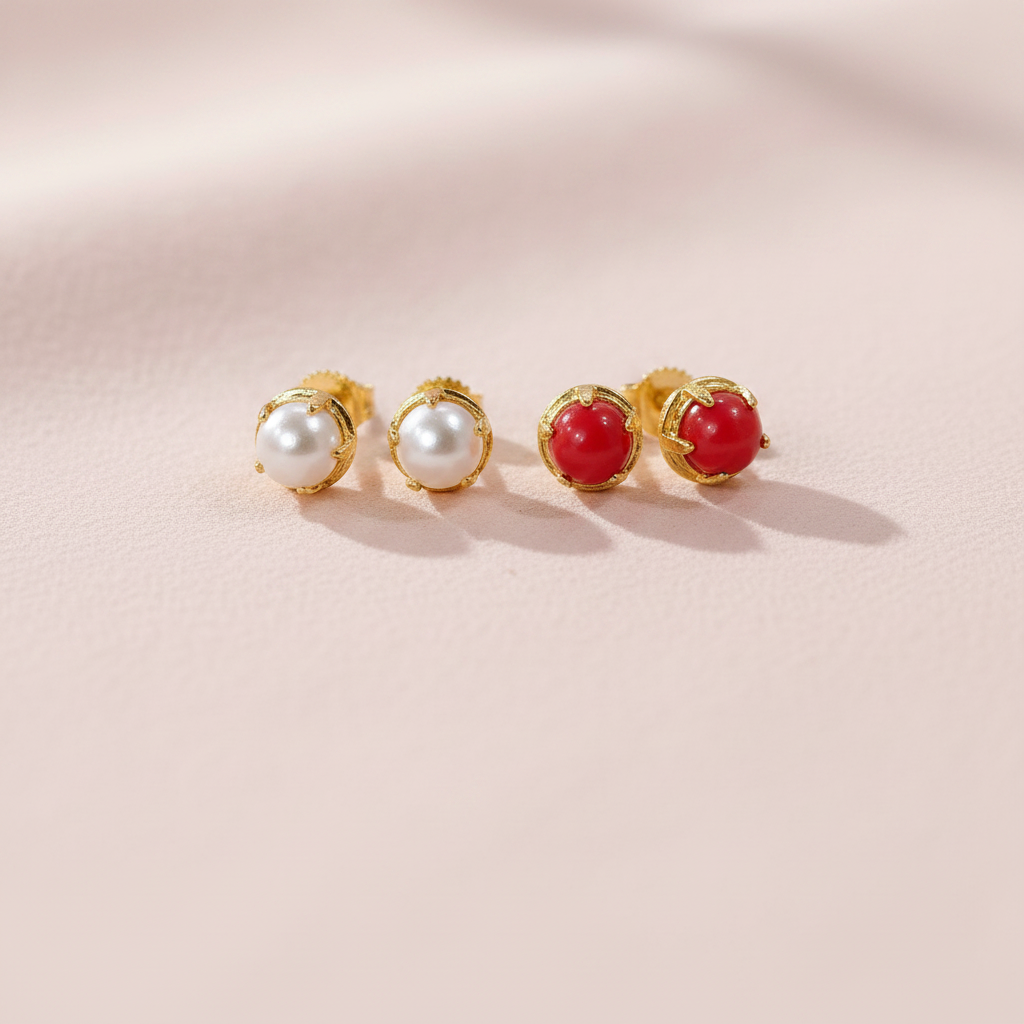 Premium Gold Replica Earrings