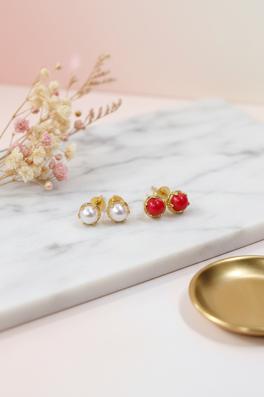Premium Gold Replica Earrings