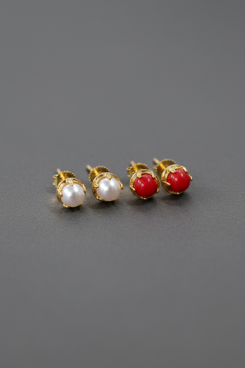 Premium Gold Replica Earrings