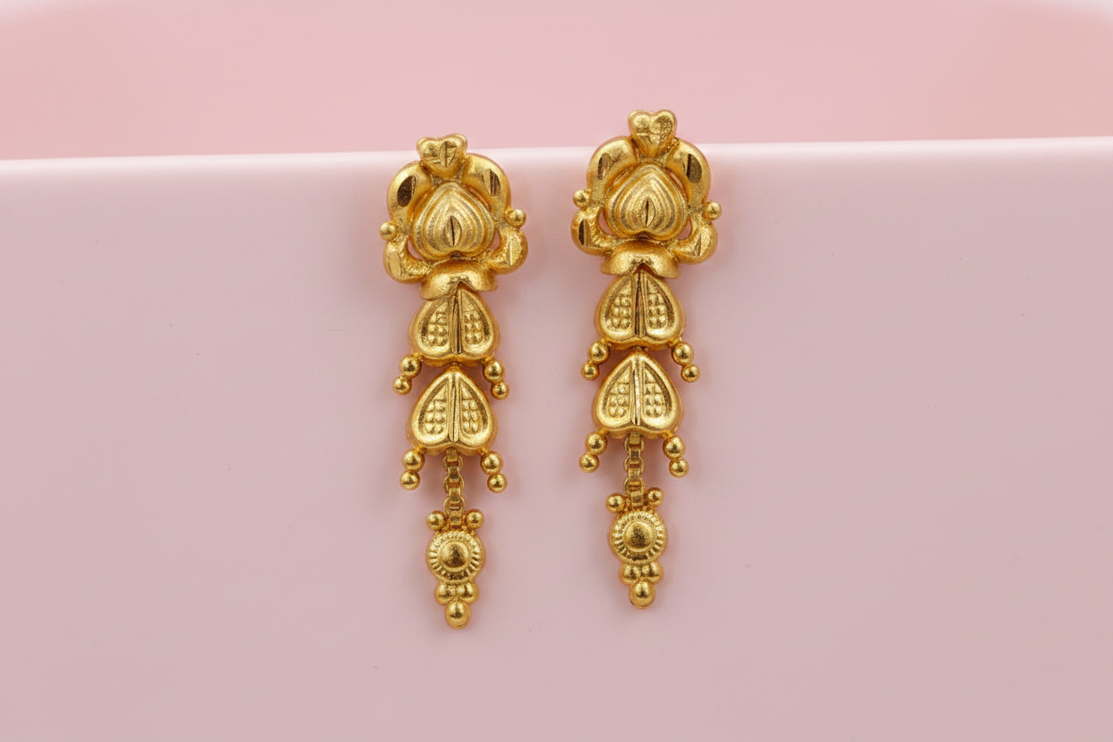 Premium Inverted Heart Earrings