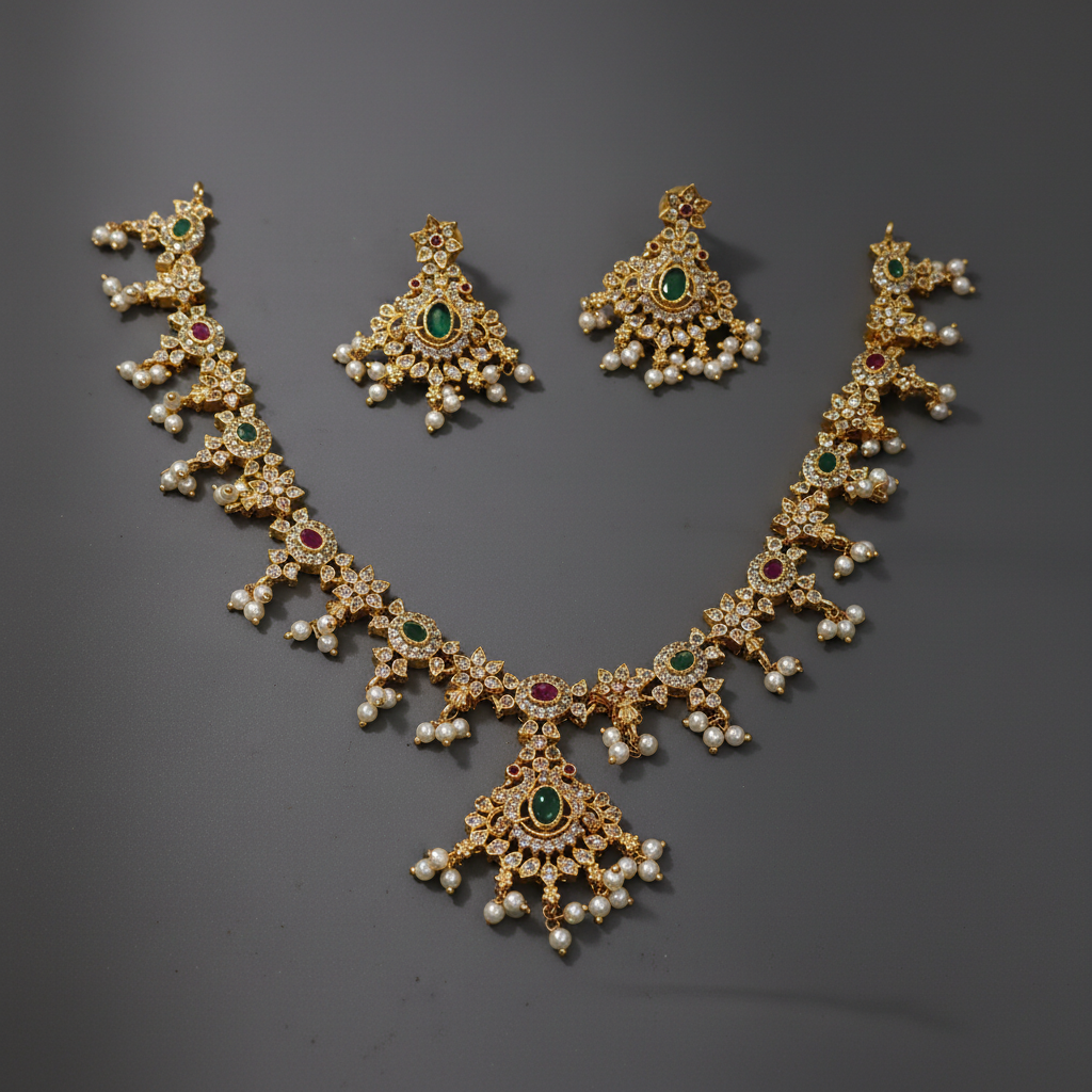 Premium AD Matte Necklace