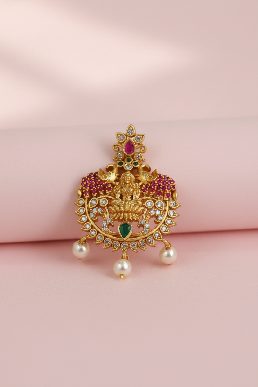 Premium Matte Pendant Lakshmi