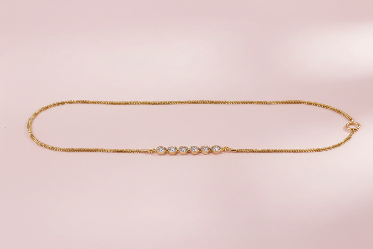 Premium uncut stone Mop Chain 