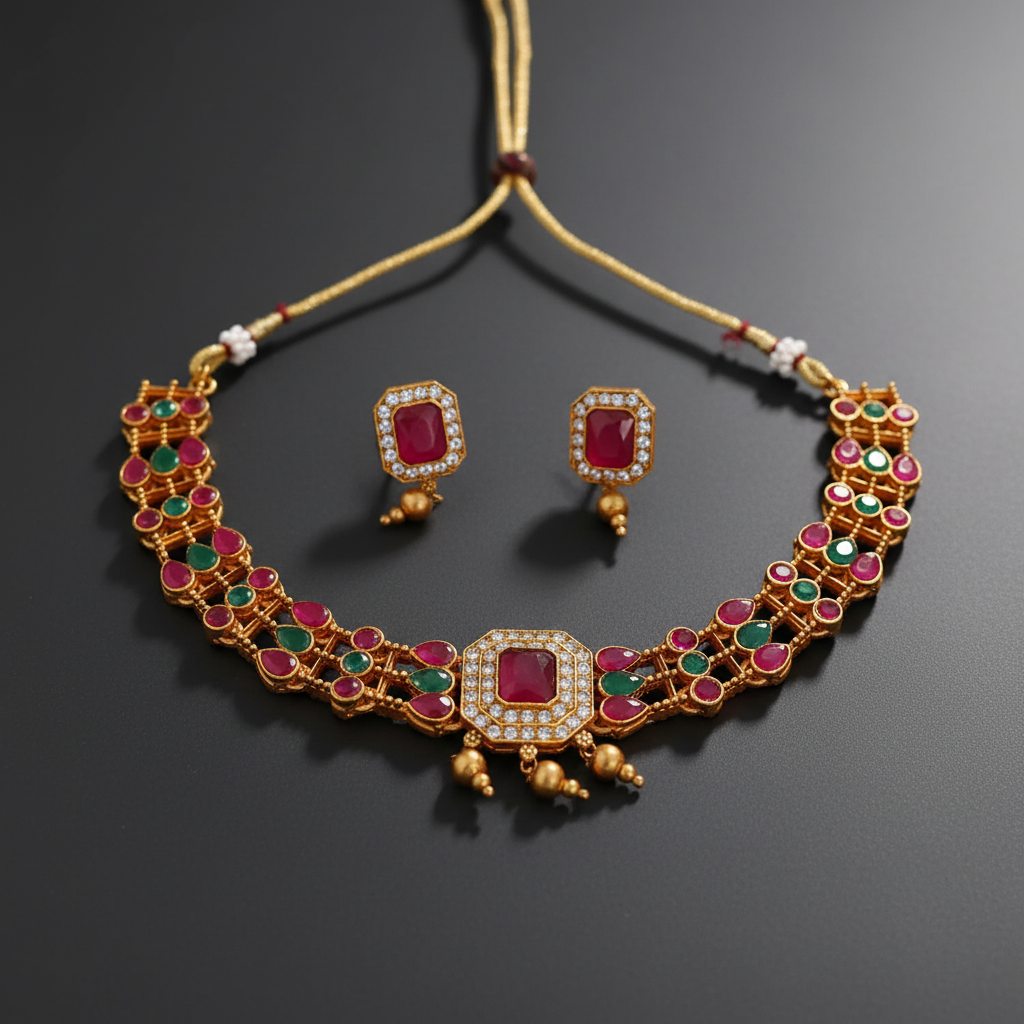 Red-Ruby-Matte-Necklace