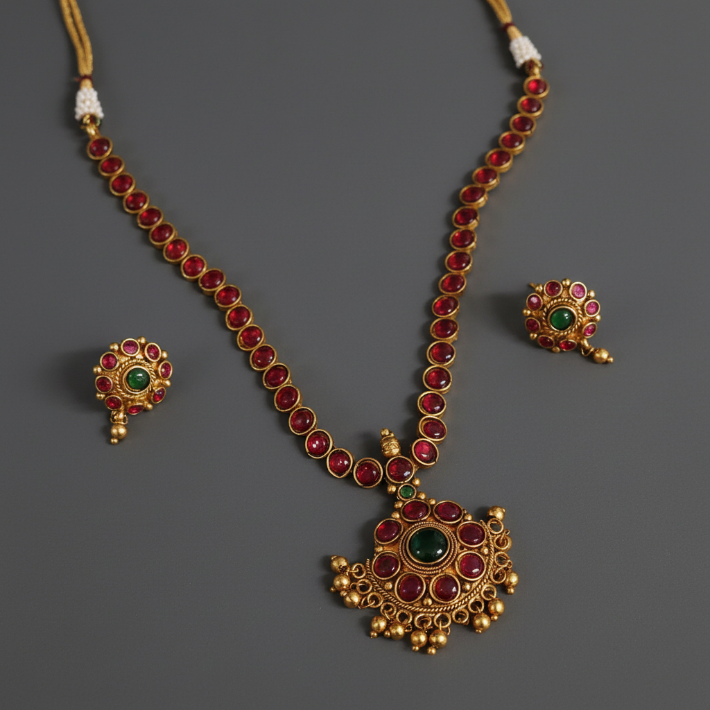 Red-Kemp-Matte-Necklace