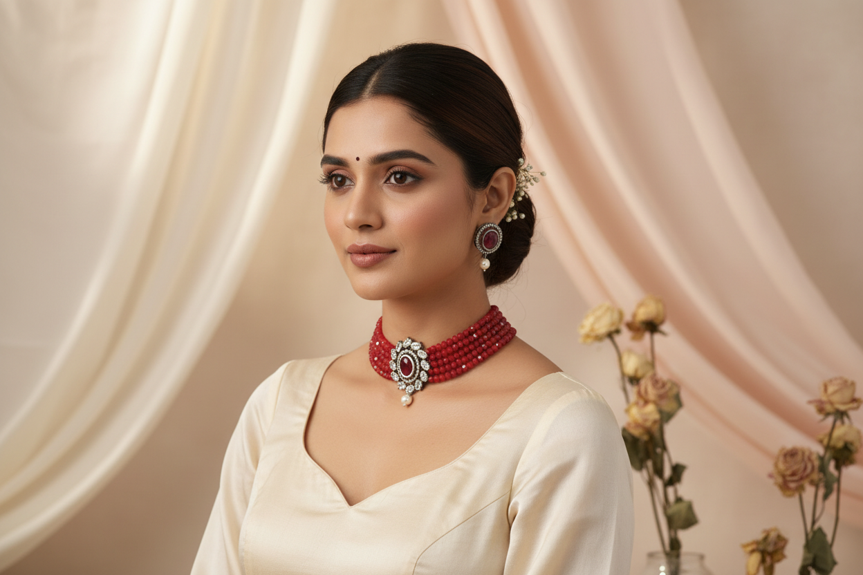 Red Oxidised AD Choker