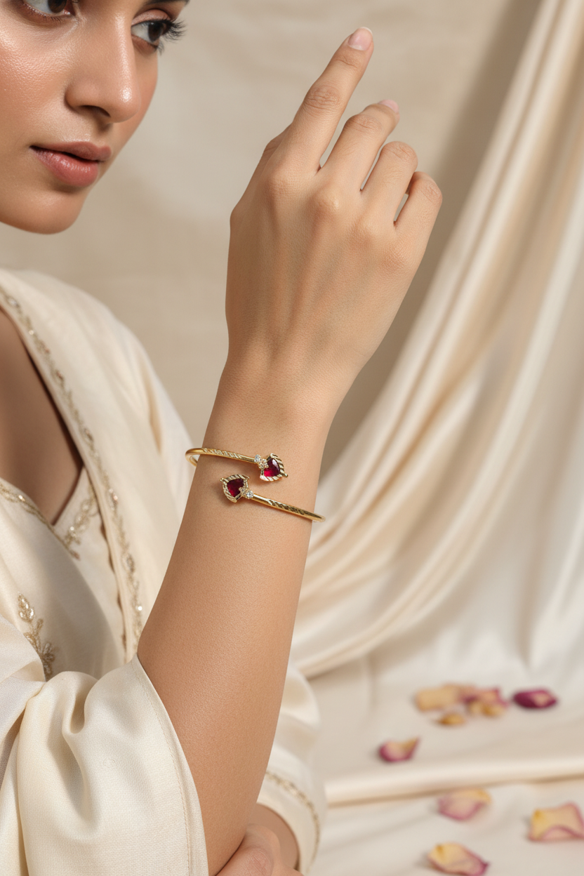 Gold Replica Red Bracelet