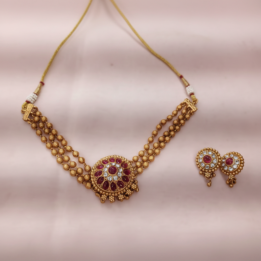 Red Golden Choker