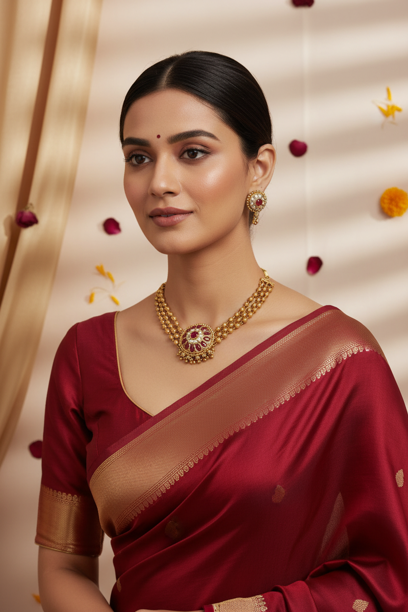 Red Golden Choker