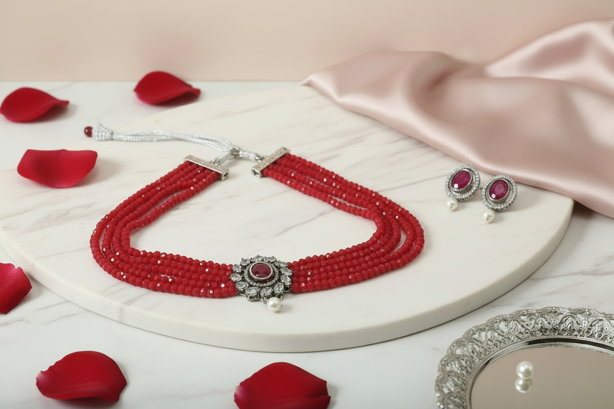 Red Oxidised AD Choker