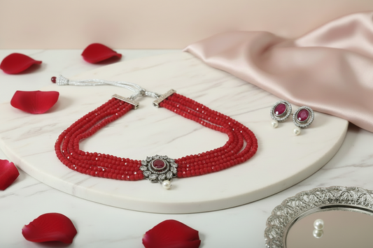 Red Oxidised AD Choker