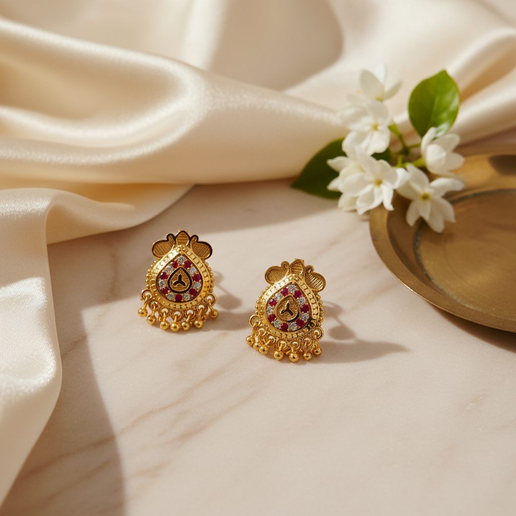 Gold Replica Earrings