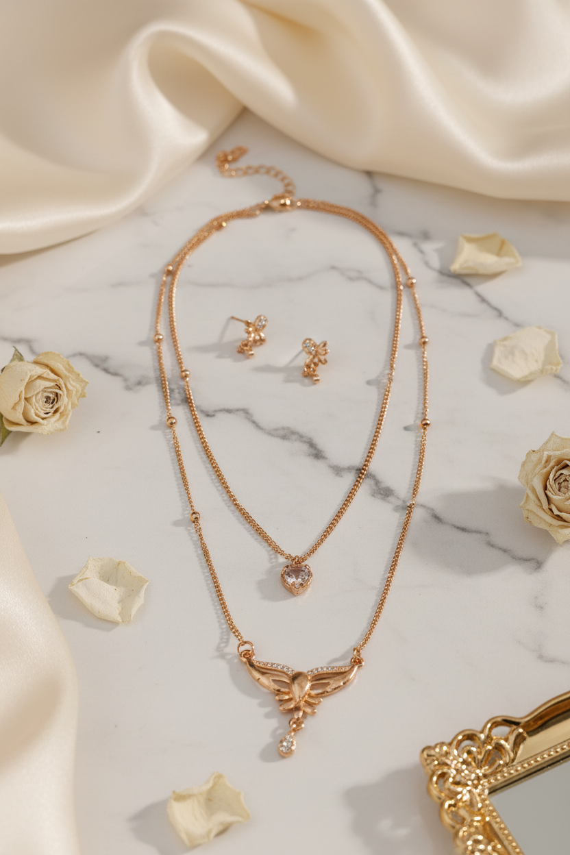 Rose Gold AD Chain