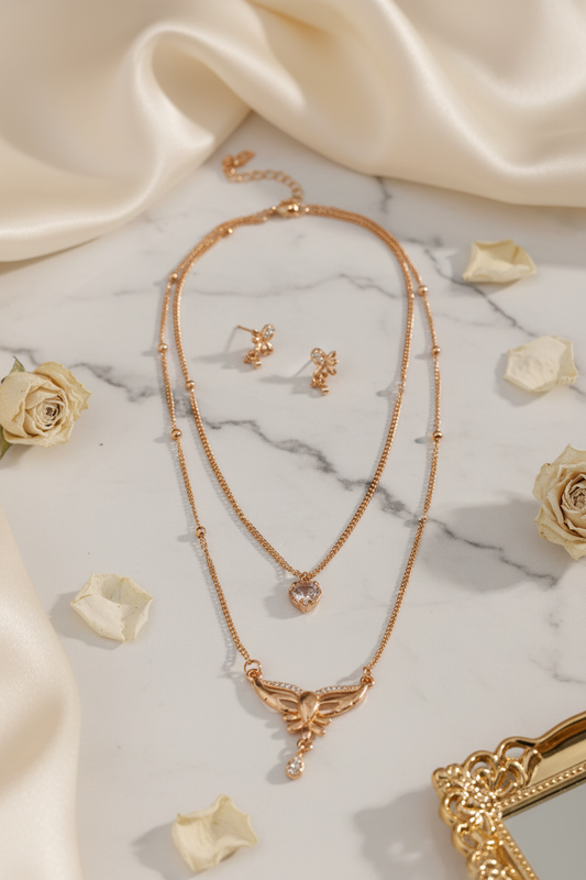 Rose Gold AD Chain