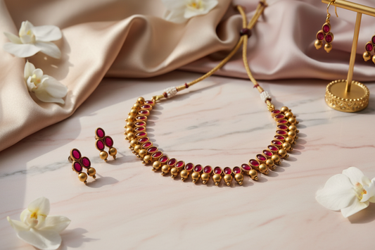 Ruby Kemp Necklace