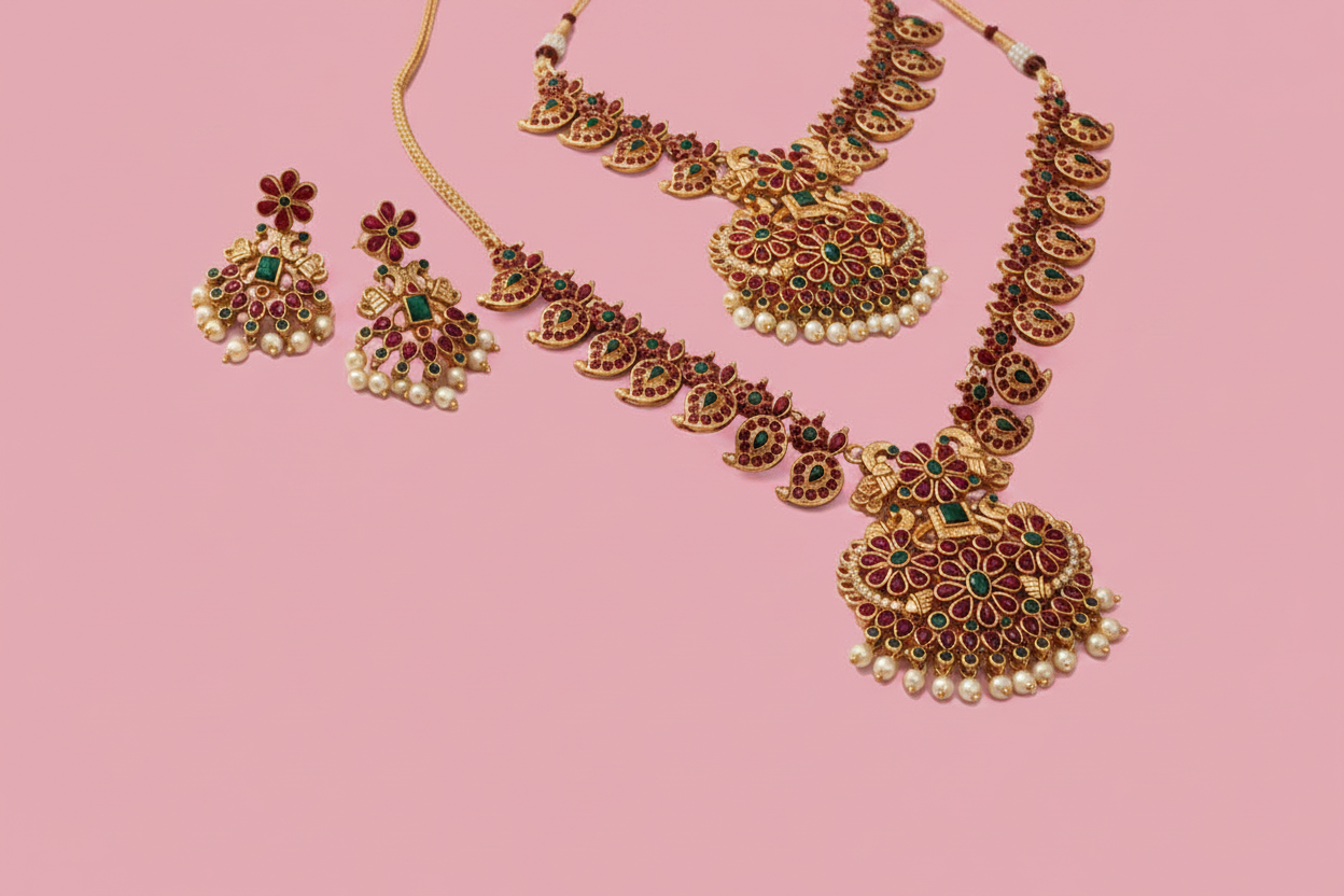 Kemp Semi Bridal Necklace