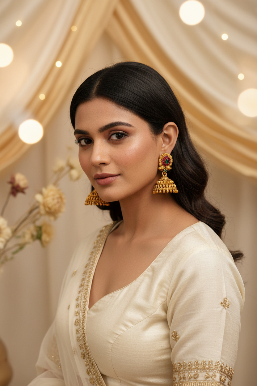 South Indian Earrings 
