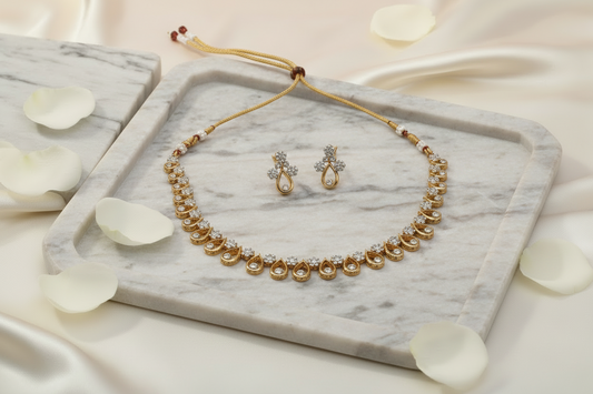 Tear Drop AD Necklace 