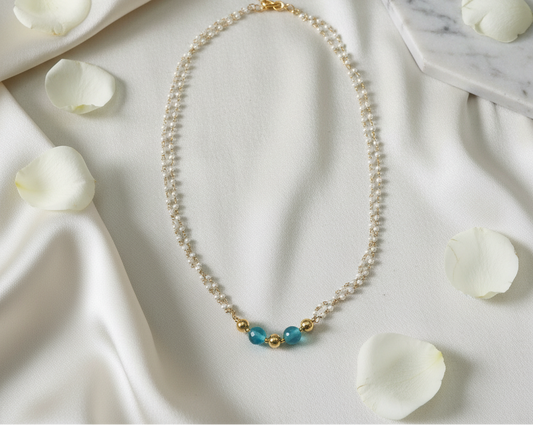 Two Line Pearl Chain