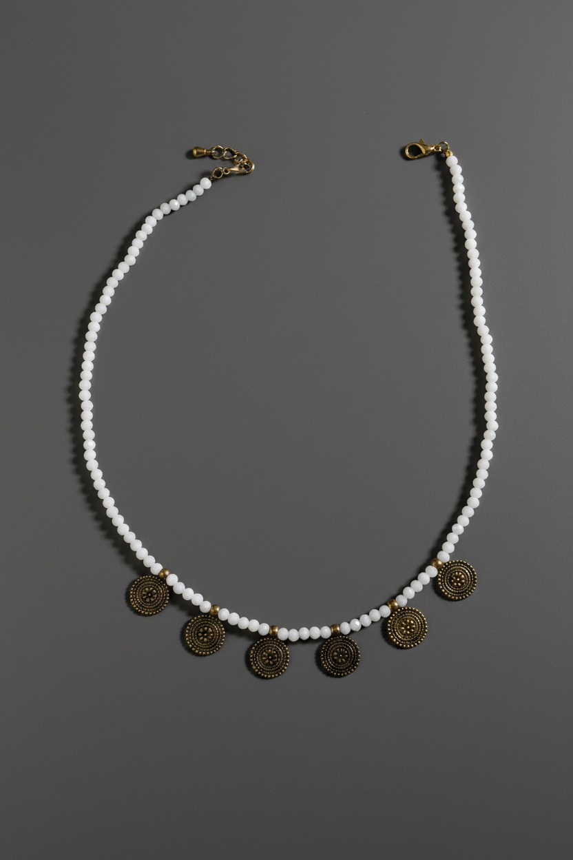 White-Crystal-Bead-Chain