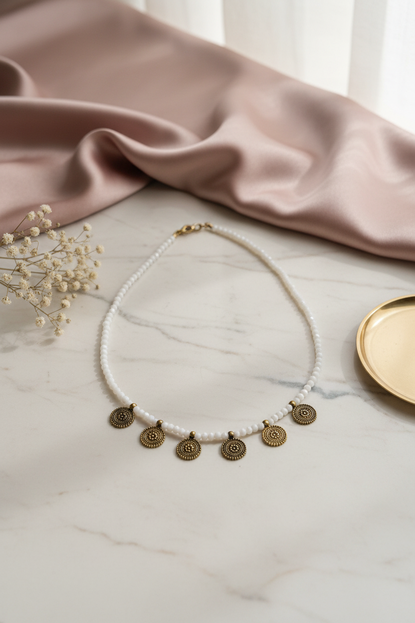 White-Crystal-Bead-Chain