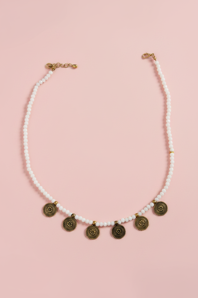 White-Crystal-Bead-Chain