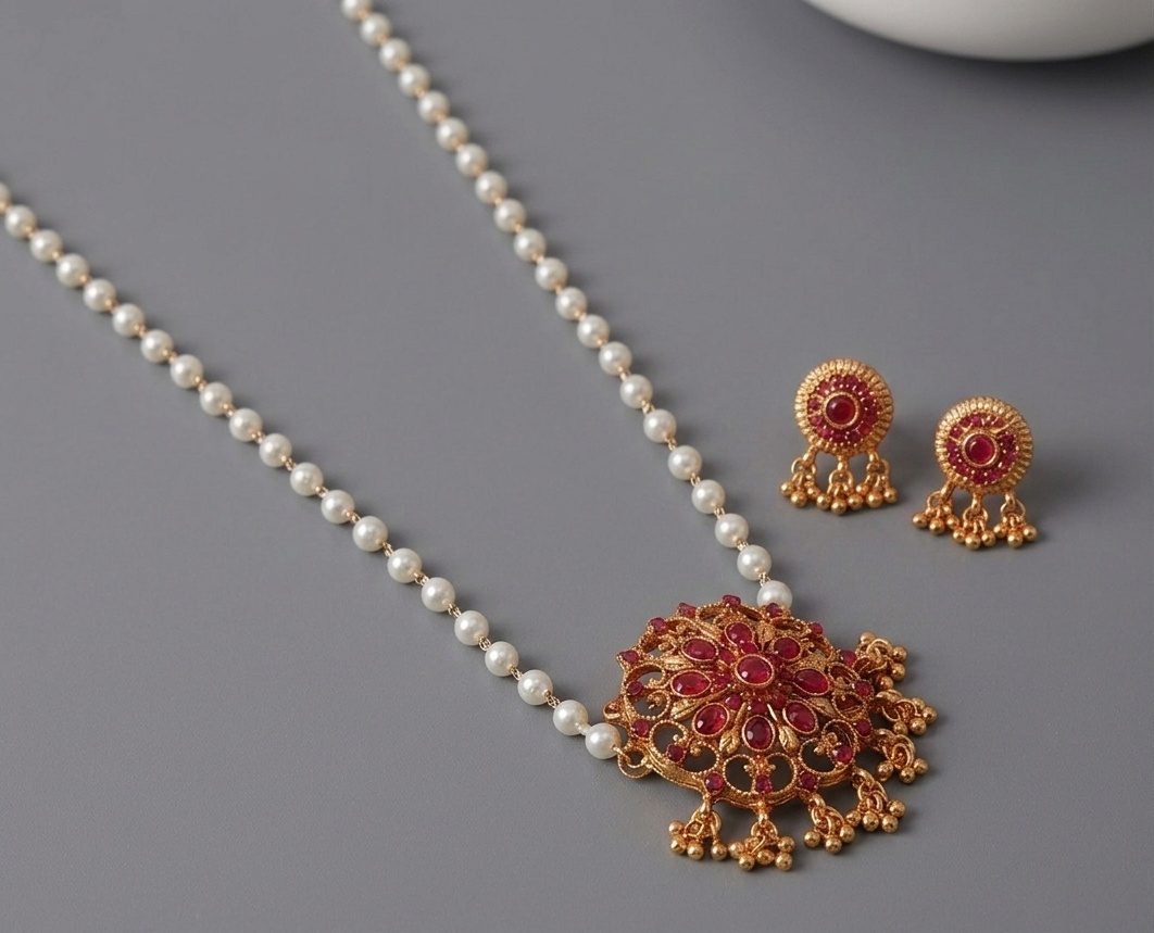 White-Pearl-Reversible-Chain