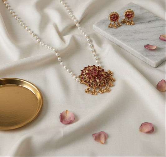 White-Pearl-Reversible-Chain