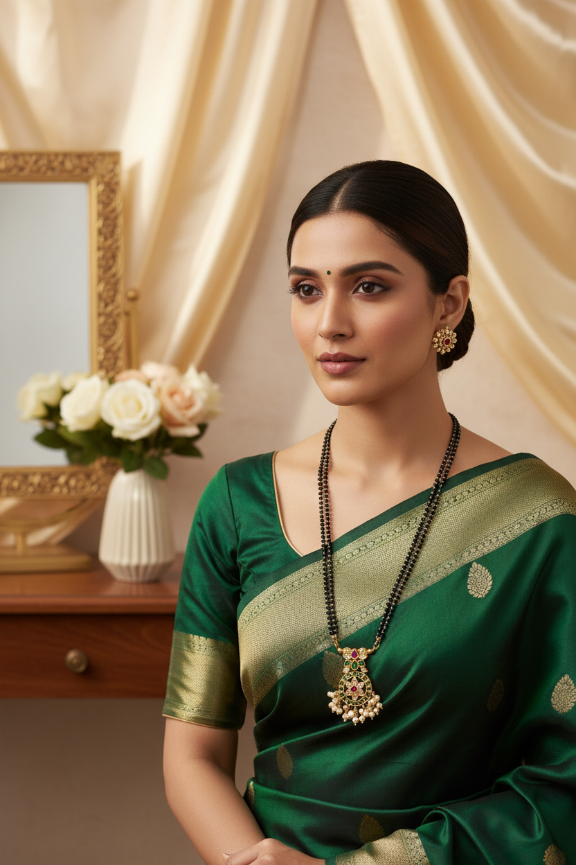 Ad stone Multi Mangalsutra 