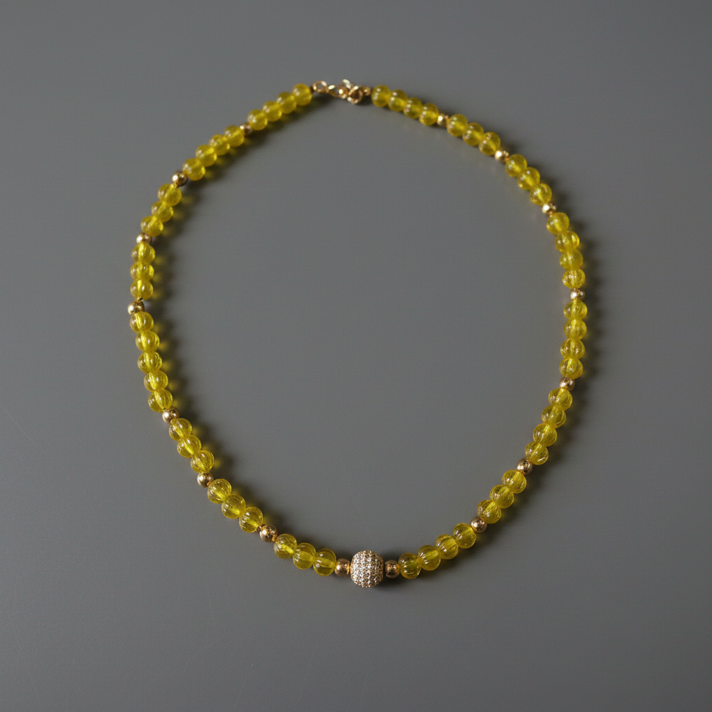 AD stone Pumpkin Chain 