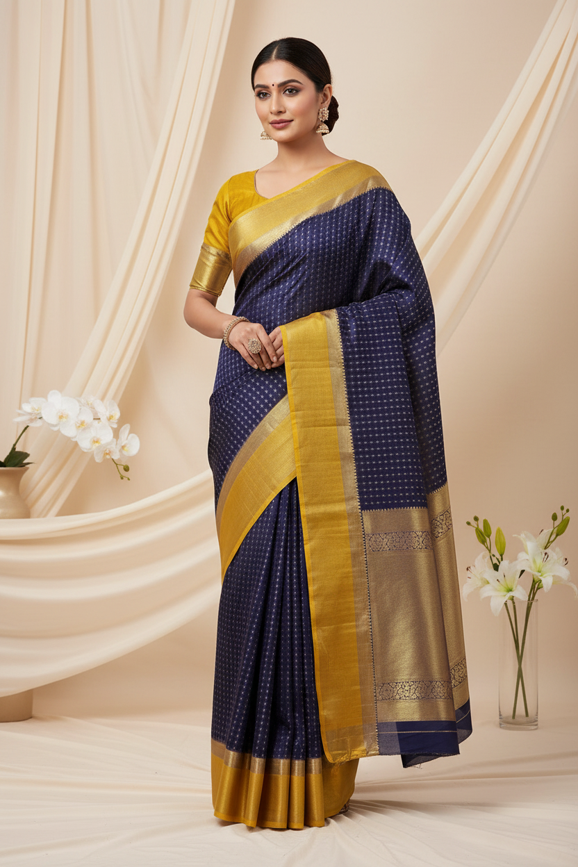 blue__arni__saree