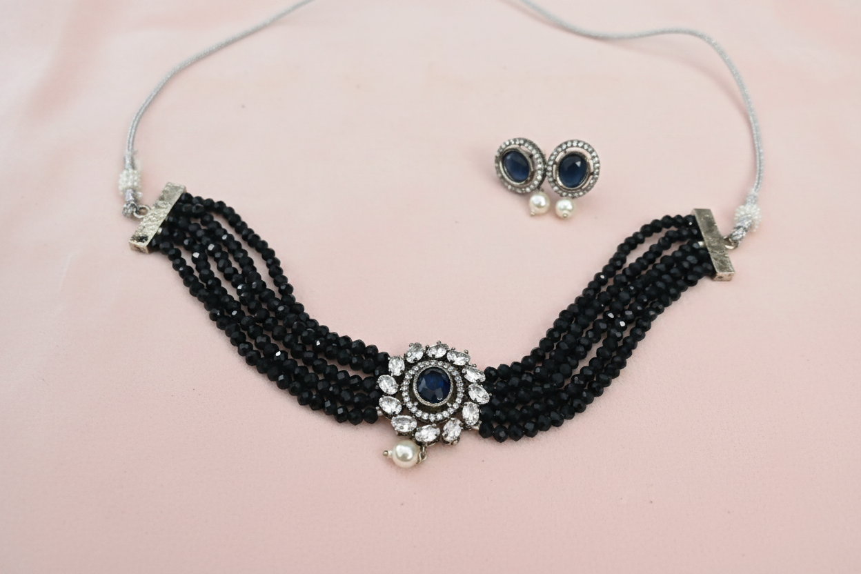 blue_oxidised_choker