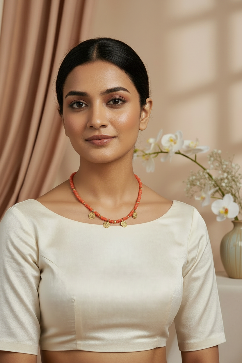 coral_orange_Crystal_Coin_Lakshmi