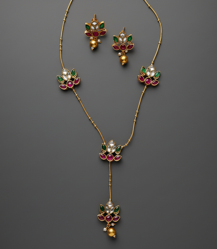 floral chain matte 