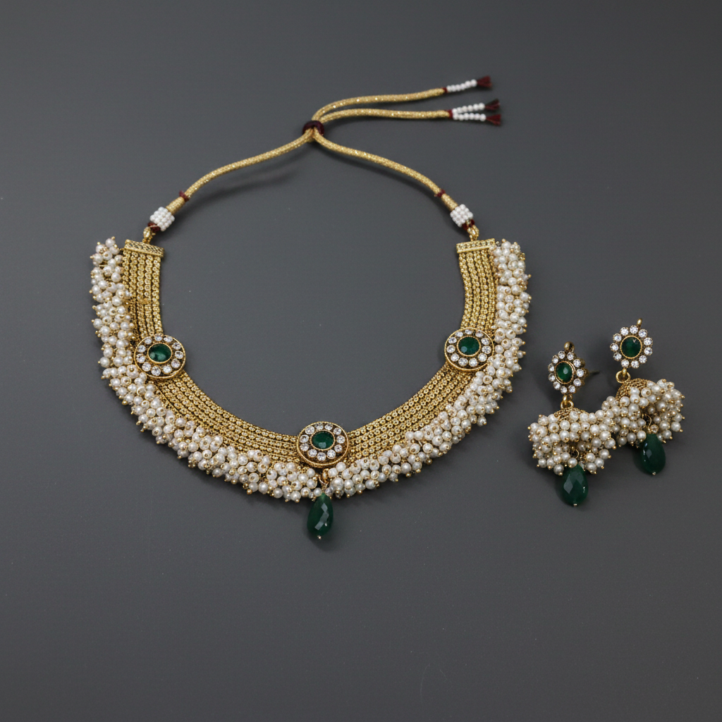 gold_pearl__choker
