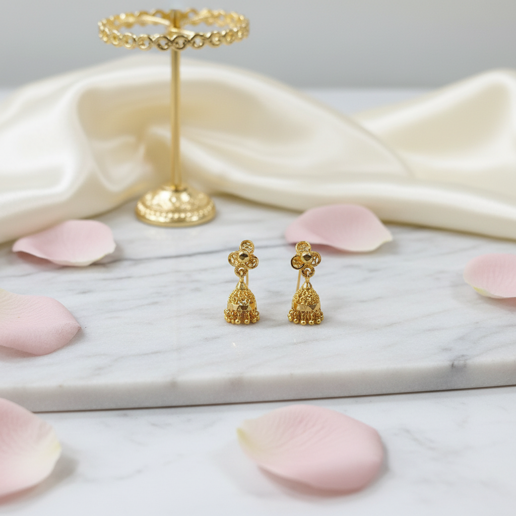 Gold Replica Mini Jhumka 