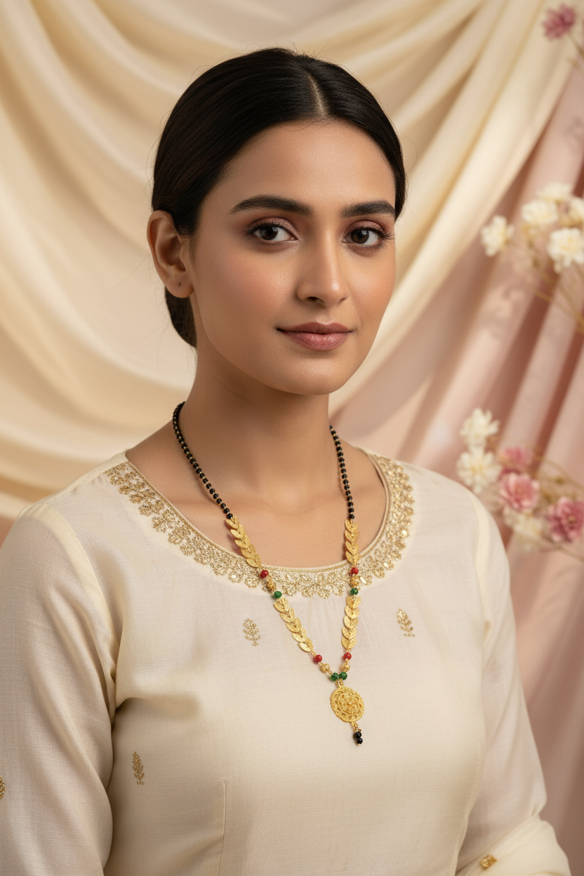 golden__line__mangalsutra