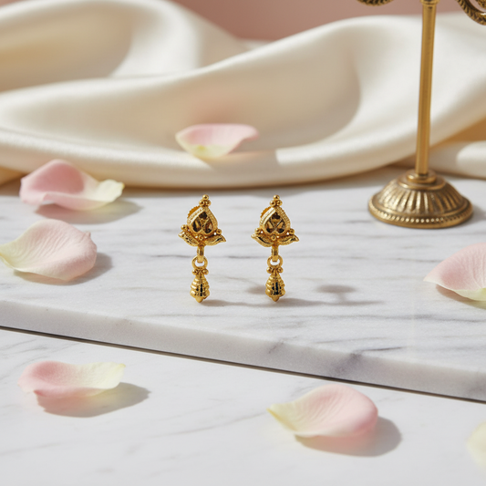 Golden Drops Earrings 