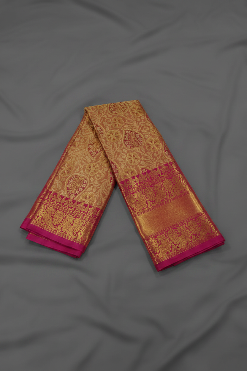 golden_glow__saree