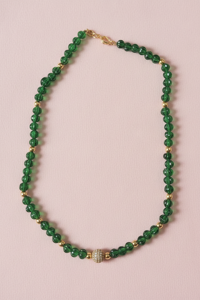 green_beads_chain