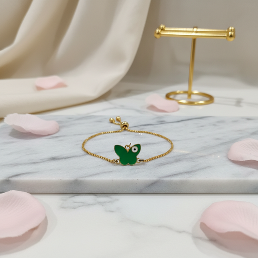 green_butterfly_bracelet