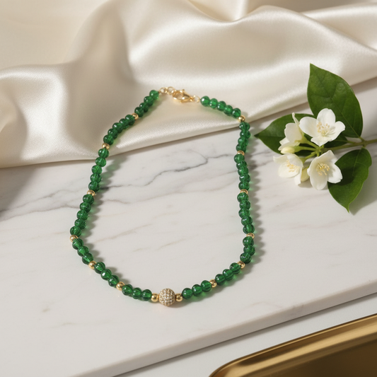 green_pumpkin_beads_chain