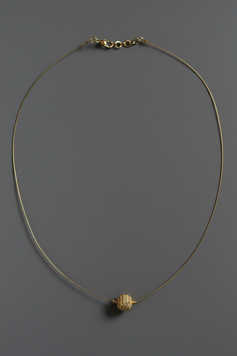 Invisible Stone Bead chain