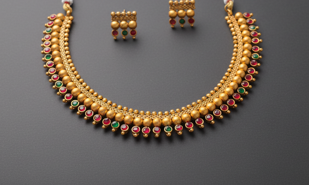 Multi Kemp Matte Necklace