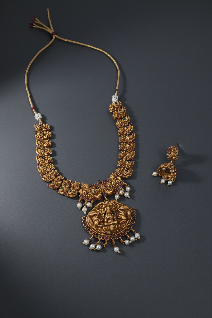 lakshmi_matte_necklace