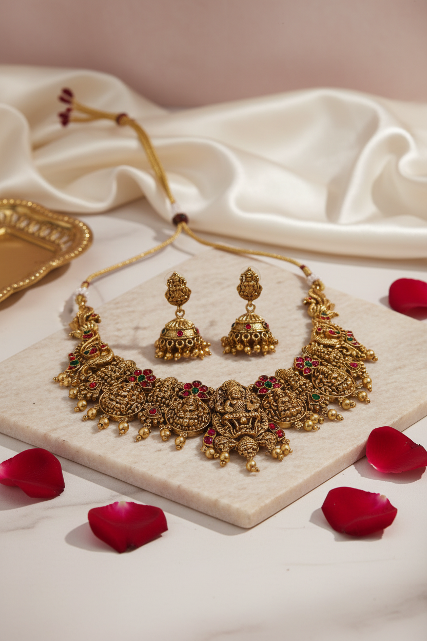 lakshmi necklace