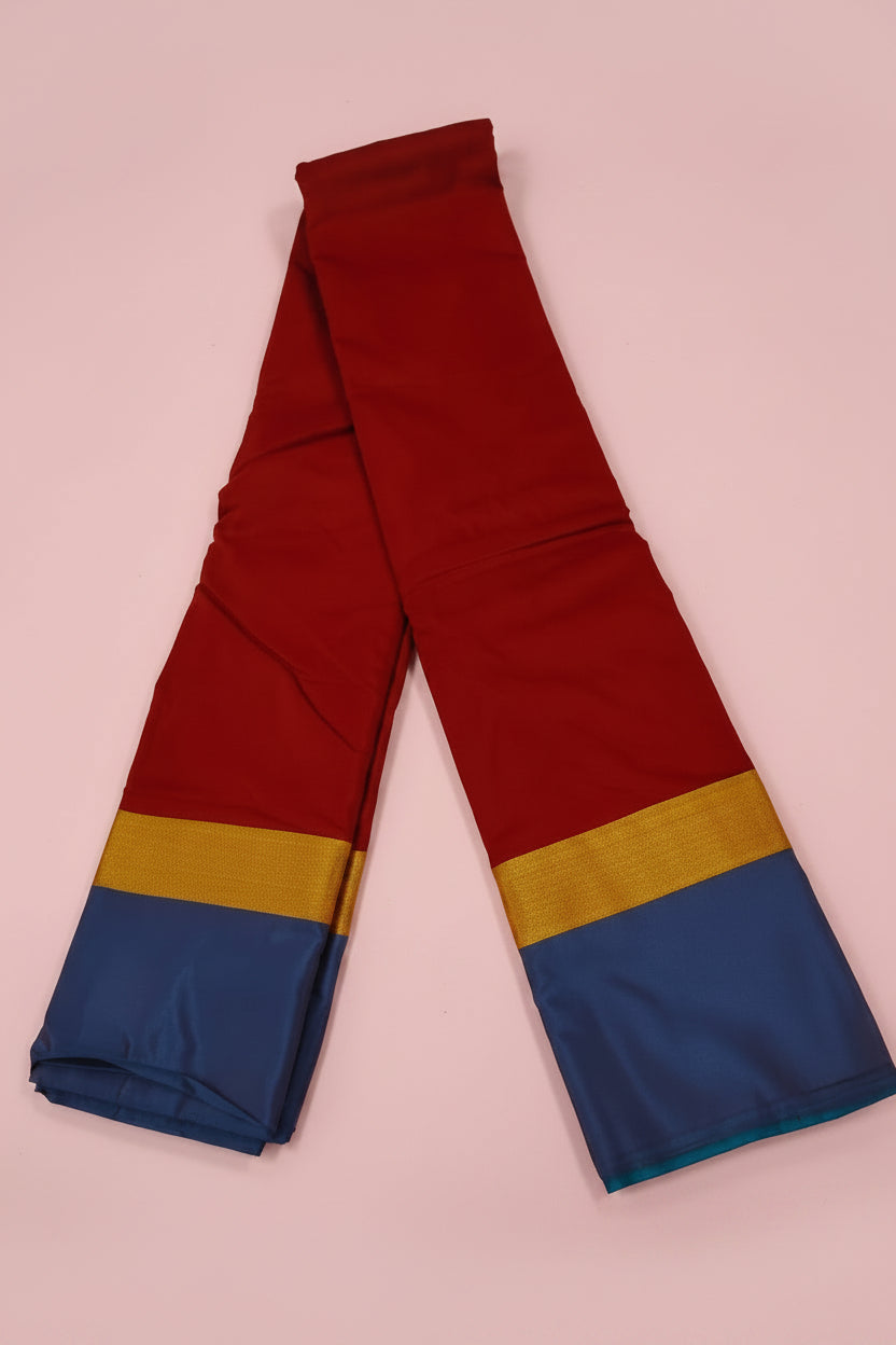 maroon_plainsaree